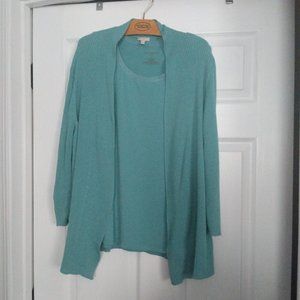 Lightweight Talbots twin-set